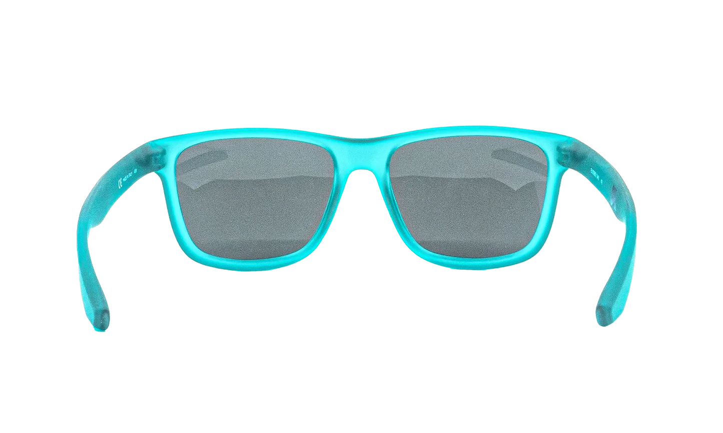 Flip Sunglasses "Matte Clear Jade / Black / Grey Silver Flash Mirror" EV0990 340