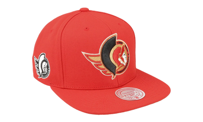 NHL Alternate Flip Snapback Cap "Ottawa Senators - Red" 6HSSDX22015 OSERED1