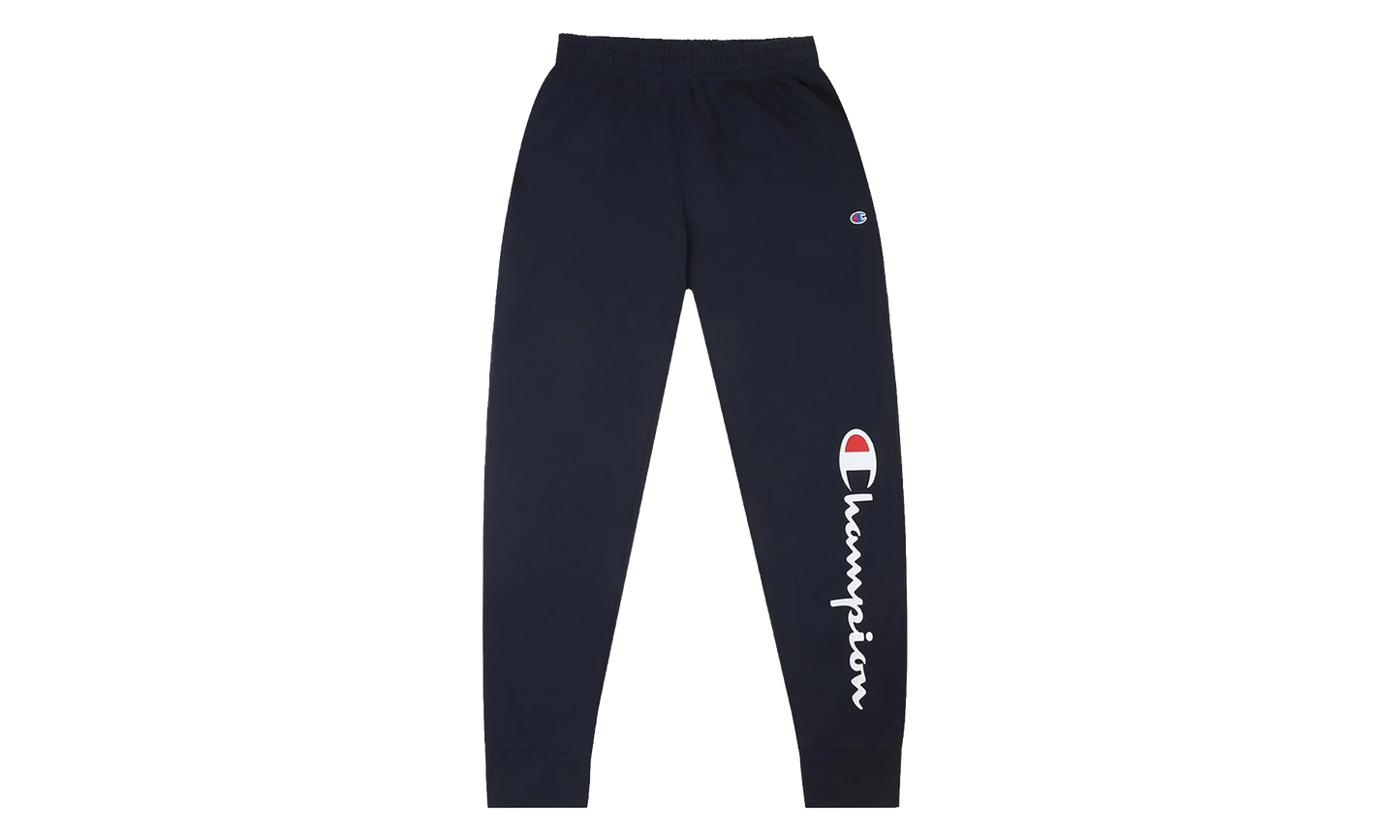 Powerblend Fleece Jogger Script Logo Pants "Navy" GF22H 586296NYC