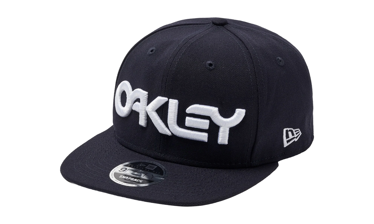 9FIFTY OAKLEY x New Era Mark II Novelty Snapback Hat "Fathom Dark Blue" 911784 6AC