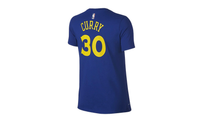 NBA Golden State Warriors T‑Shirt WMNS "Curry Name & Number" 871408 496