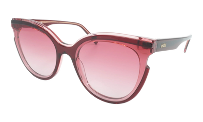 Cat Eye Sunglasses "TRANSPARENT BURGUNDY" MCM706S-605