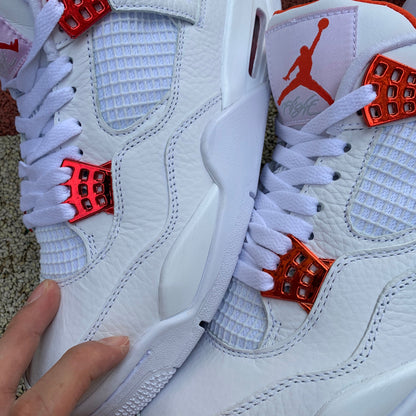 4 Retro Metallic Red