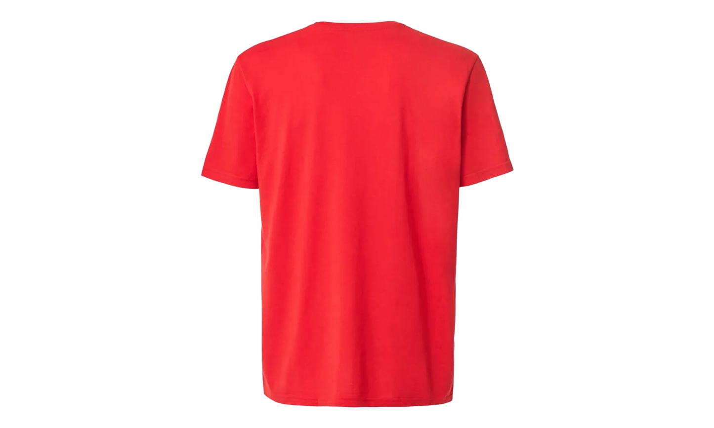 O-Bold Ellipse T-Shirt "Red Line / White" 457132 9AX