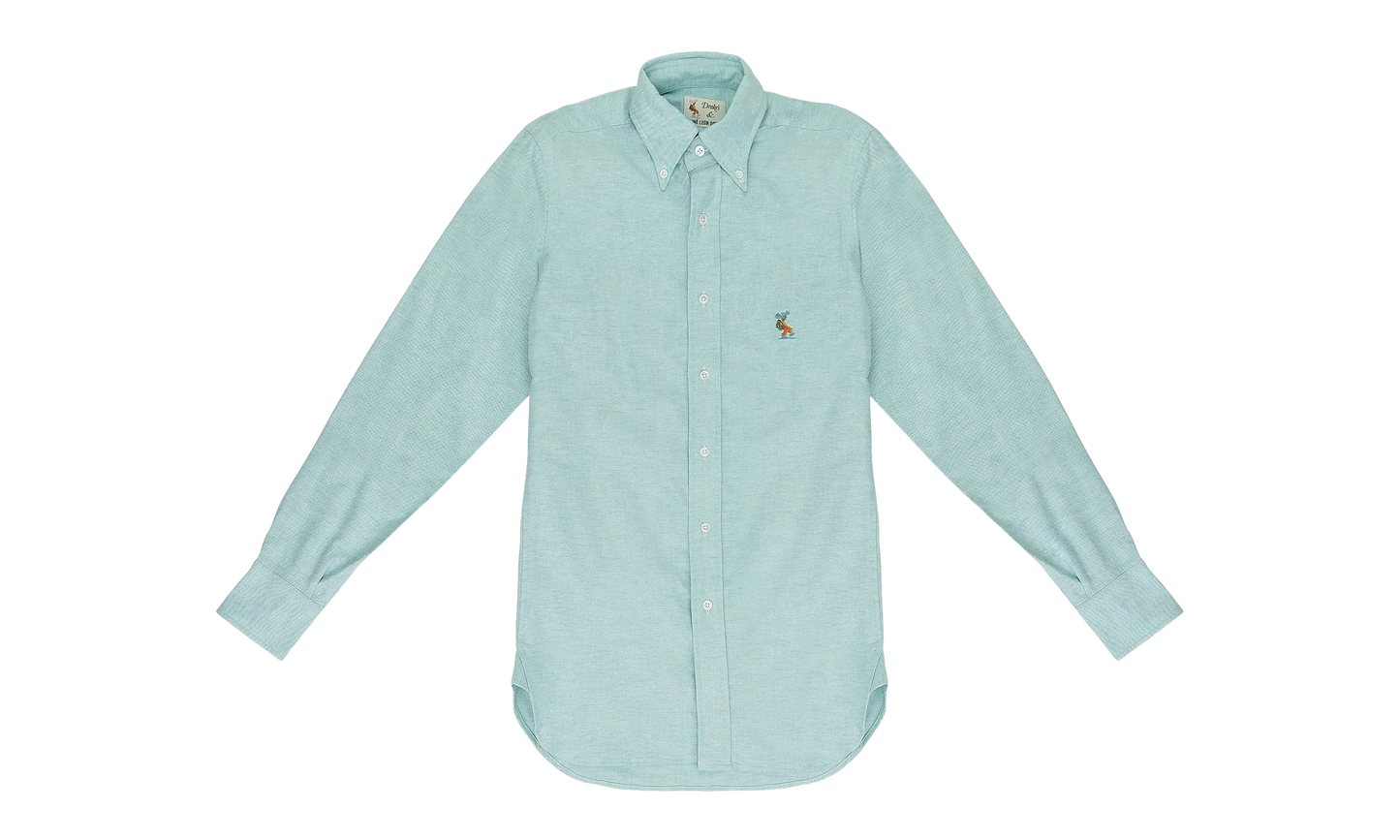Drake's Oxford Shirt "Green" DR23WT000 GREE
