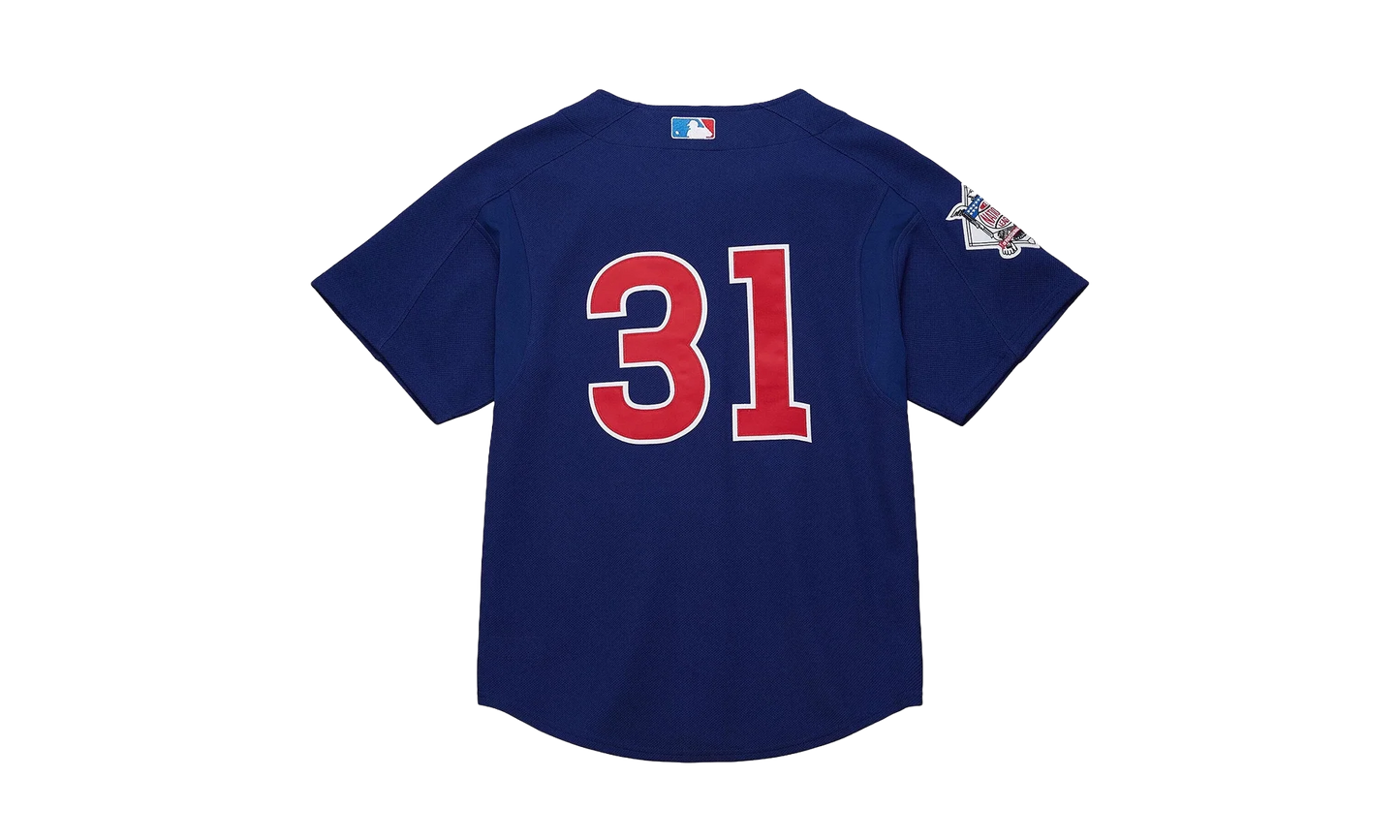 MLB Greg Maddux Jersey "2005 Chicago Cubs - Royal" ABBF7109 CCU05GMAROYA