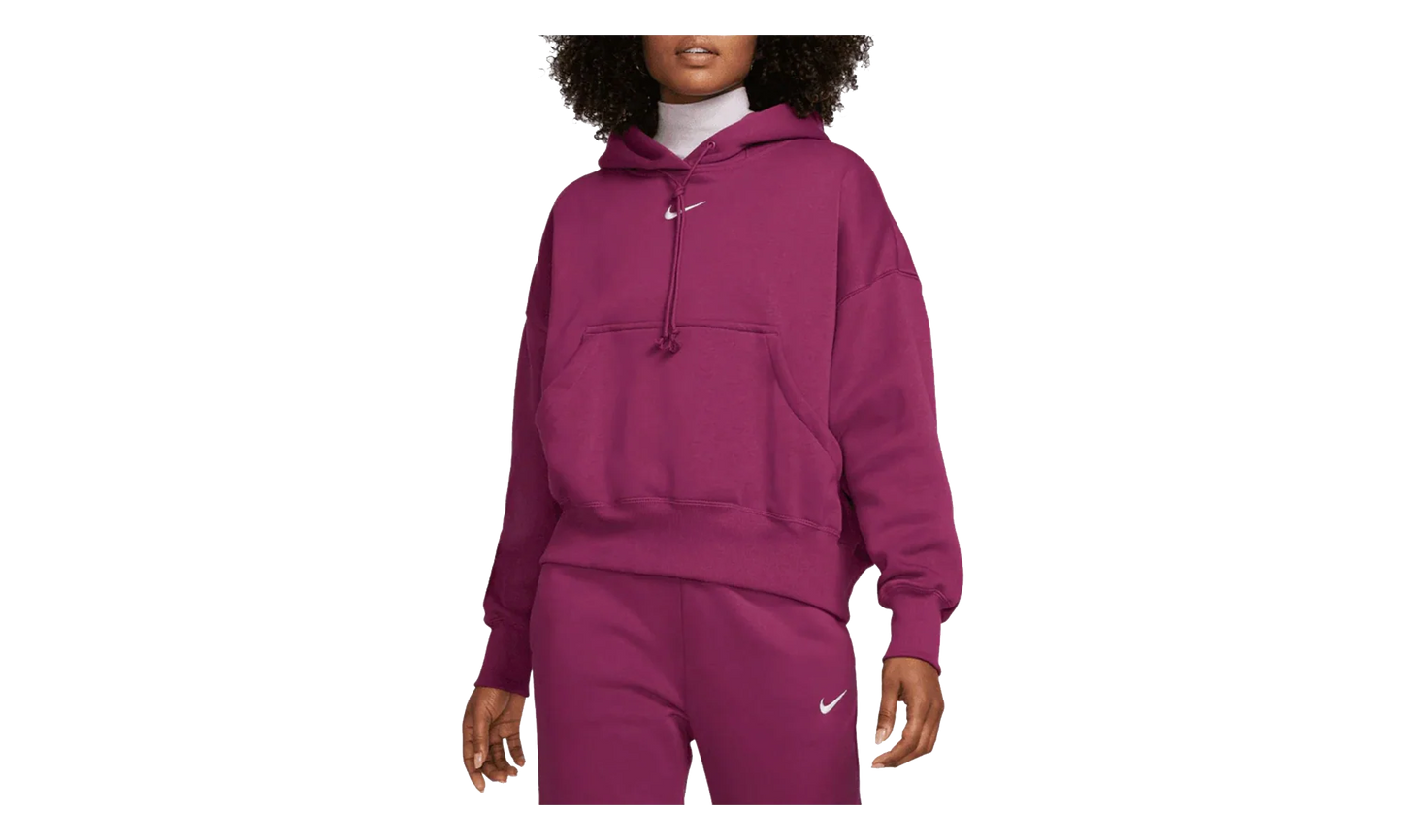 Sportswear Phoenix Fleece Oversized Hoodie WMNS "Rosewood / Sail" DQ5858 653