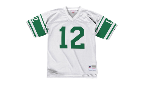 NFL Joe Namath Legacy Jersey "New York Jets - White / Kelly Green" LGJYCP18103 NYJWHT68JNA
