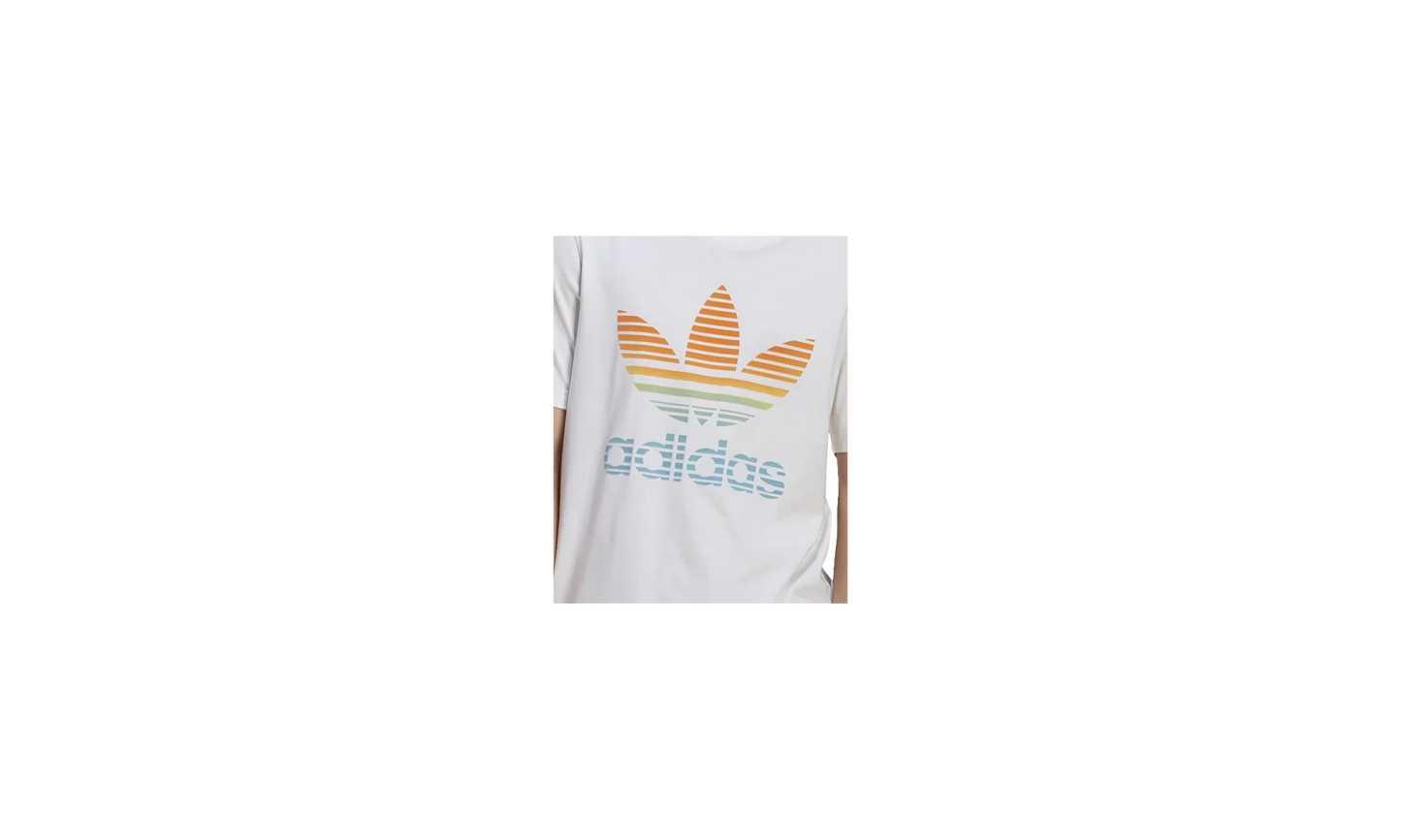 Ombre Trefoil Tee Shirt "White" GP0165