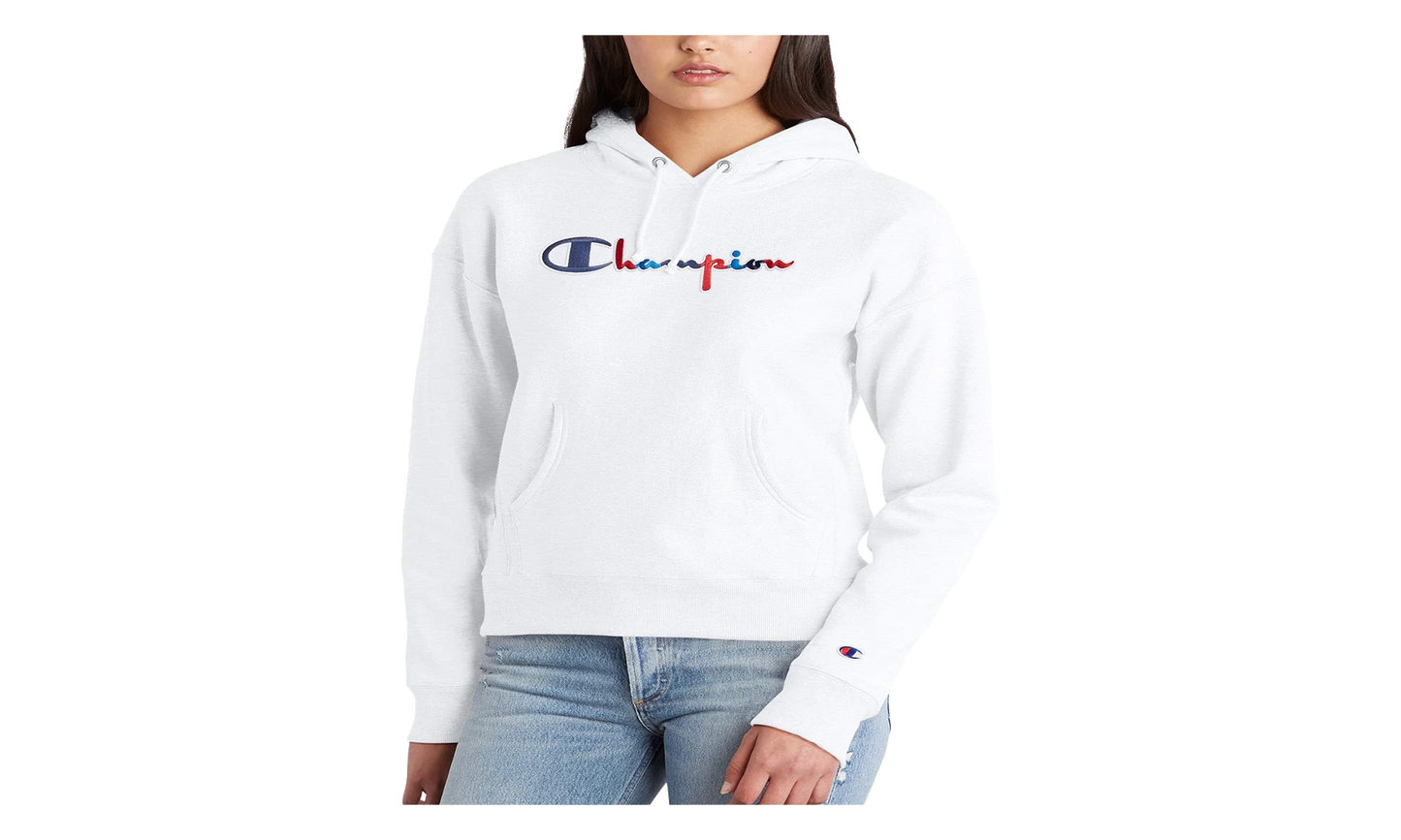 Reverse Weave Fleece Hoodie WMNS "White" GF757 045
