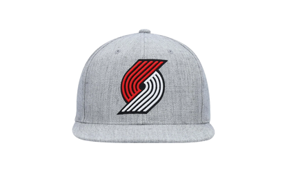 NBA Team Heather 2.0 Snapback Cap "Portland Trail Blazers - Grey Heather" HHSS3272 PTBYYPPPGYHT