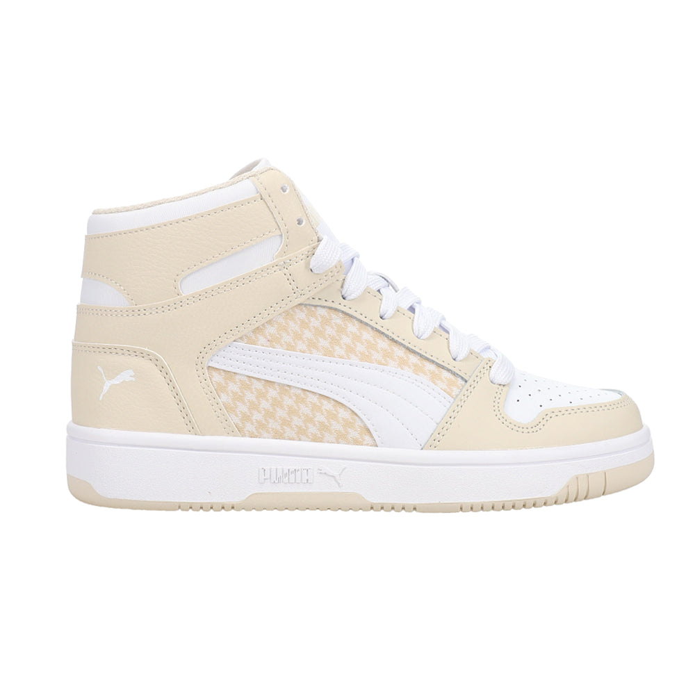Rebound Layup Houndstooth High Top Sneakers