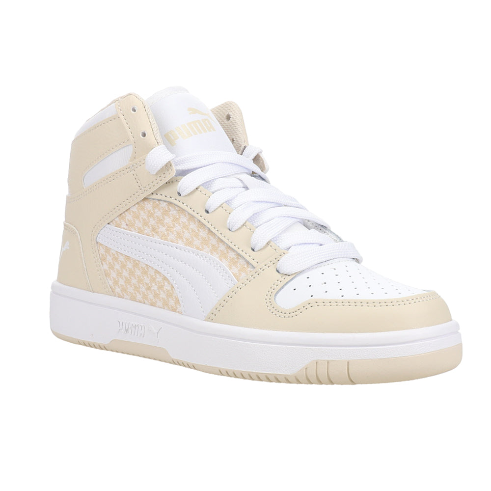 Rebound Layup Houndstooth High Top Sneakers