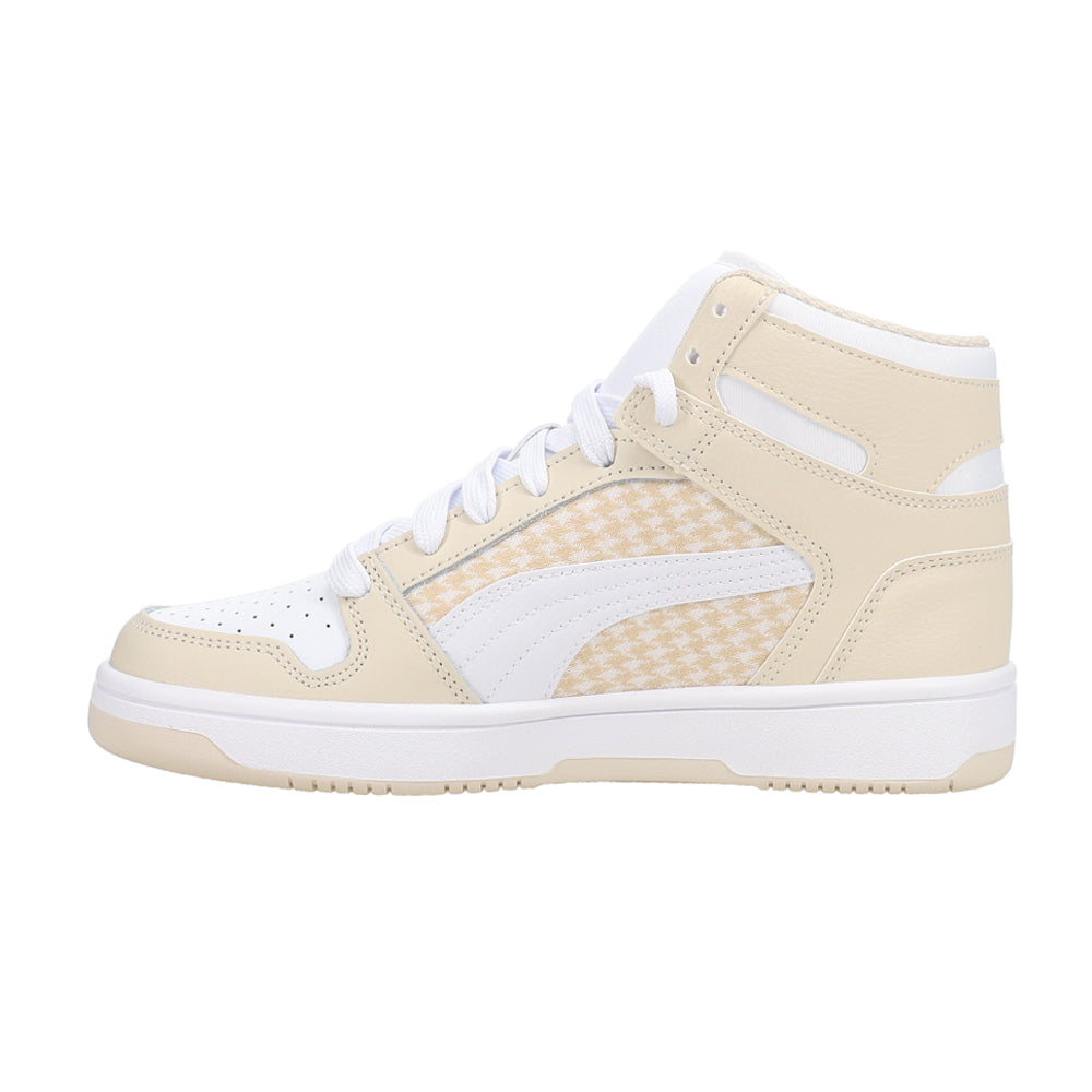 Rebound Layup Houndstooth High Top Sneakers