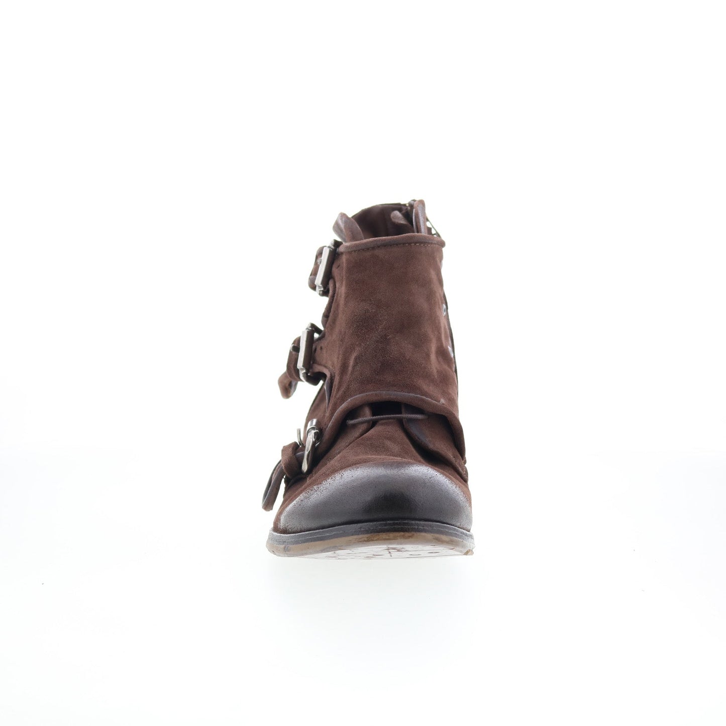 Cooper 401202-2001-6507 Mens Brown Suede Zipper Casual Dress Boots