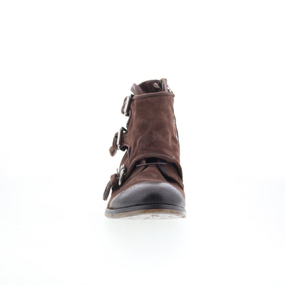 Cooper 401202-2001-6507 Mens Brown Suede Zipper Casual Dress Boots