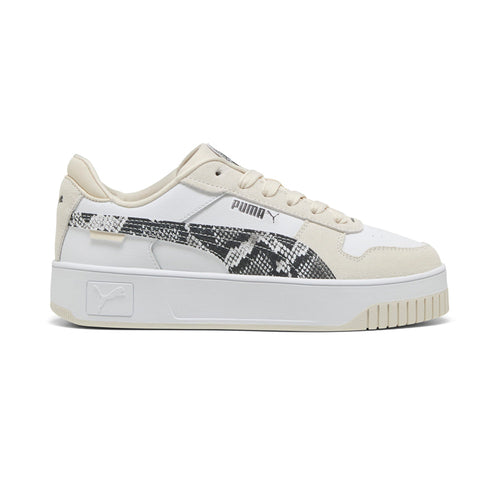 Carina Street Snake Lace Up Sneakers