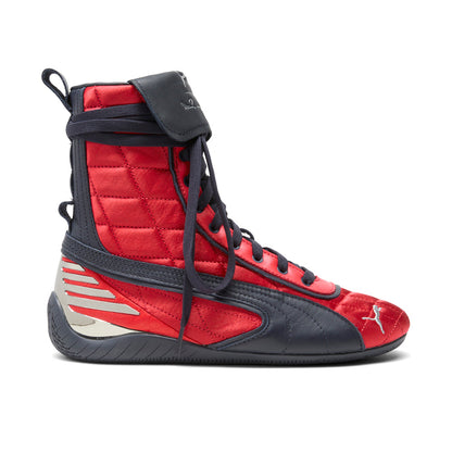 X LAQUAN SMITH Speedcat Mid Lace Up Sneakers