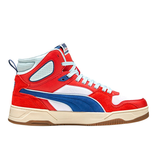 Rebound Break Mid Retro Run Lace Up Sneakers