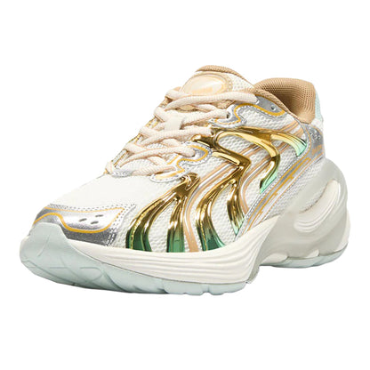Inverse Shimmer Lace Up Sneakers