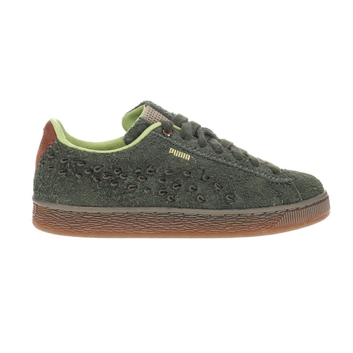 X BODEGA Suede Lace Up Sneakers