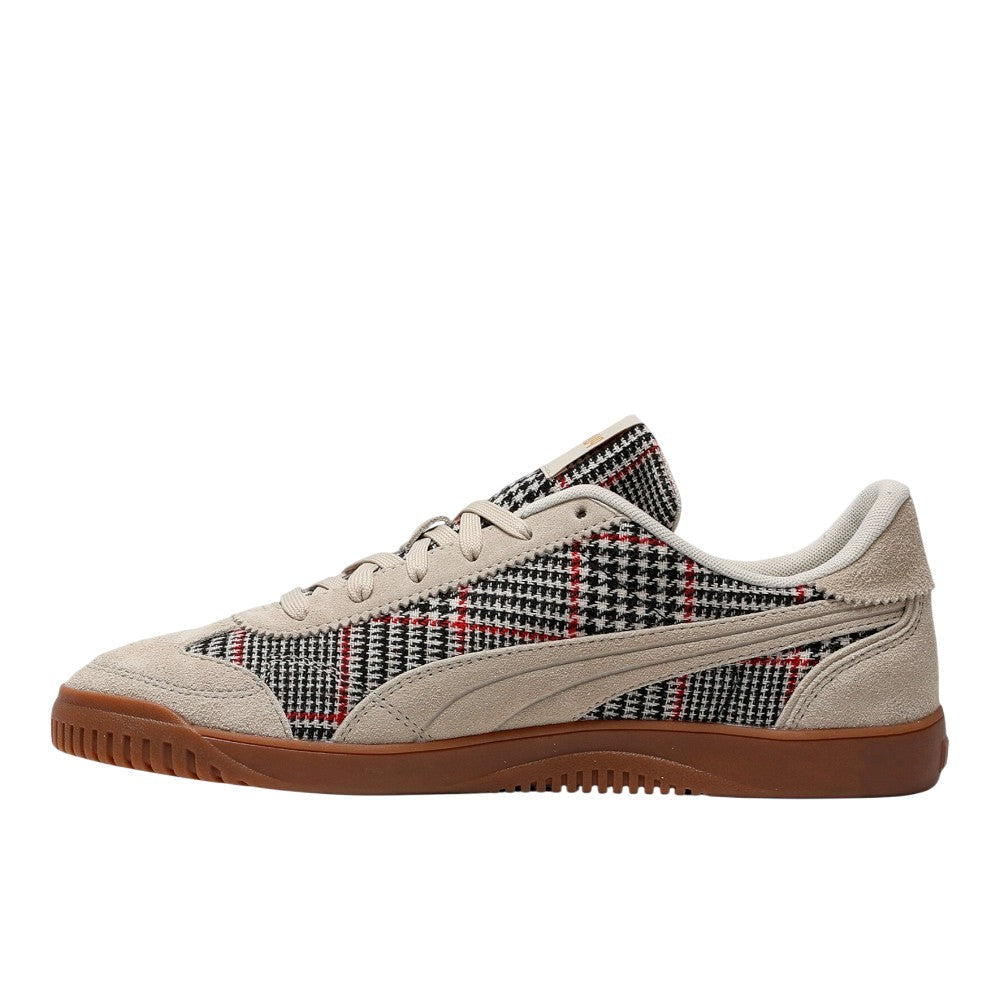 Club 5V5 Lux Plaid Lace Up Sneakers