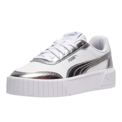 Carina Mia Metallic Lace Up Sneakers