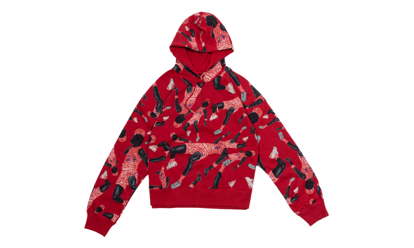 Jordan Artist Series by Parker Duncan Hoodie WMNS "Gym Red" DX0387 687