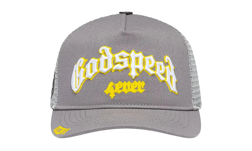 GS Forever Trucker Hat "Grey Yellow Boom" GS114