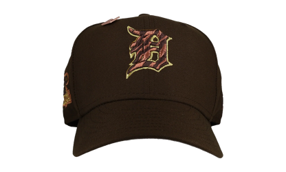 59FIFTY Detroit Tigers 1984 World Series Fitted Hat "Walnut / Tiger Stripe" NE108