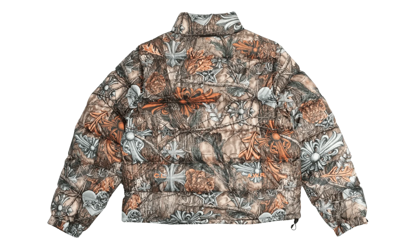 Nocta Triple Cross Motif Logo Puffer Jacket "Realtree Camo" CHRM1076