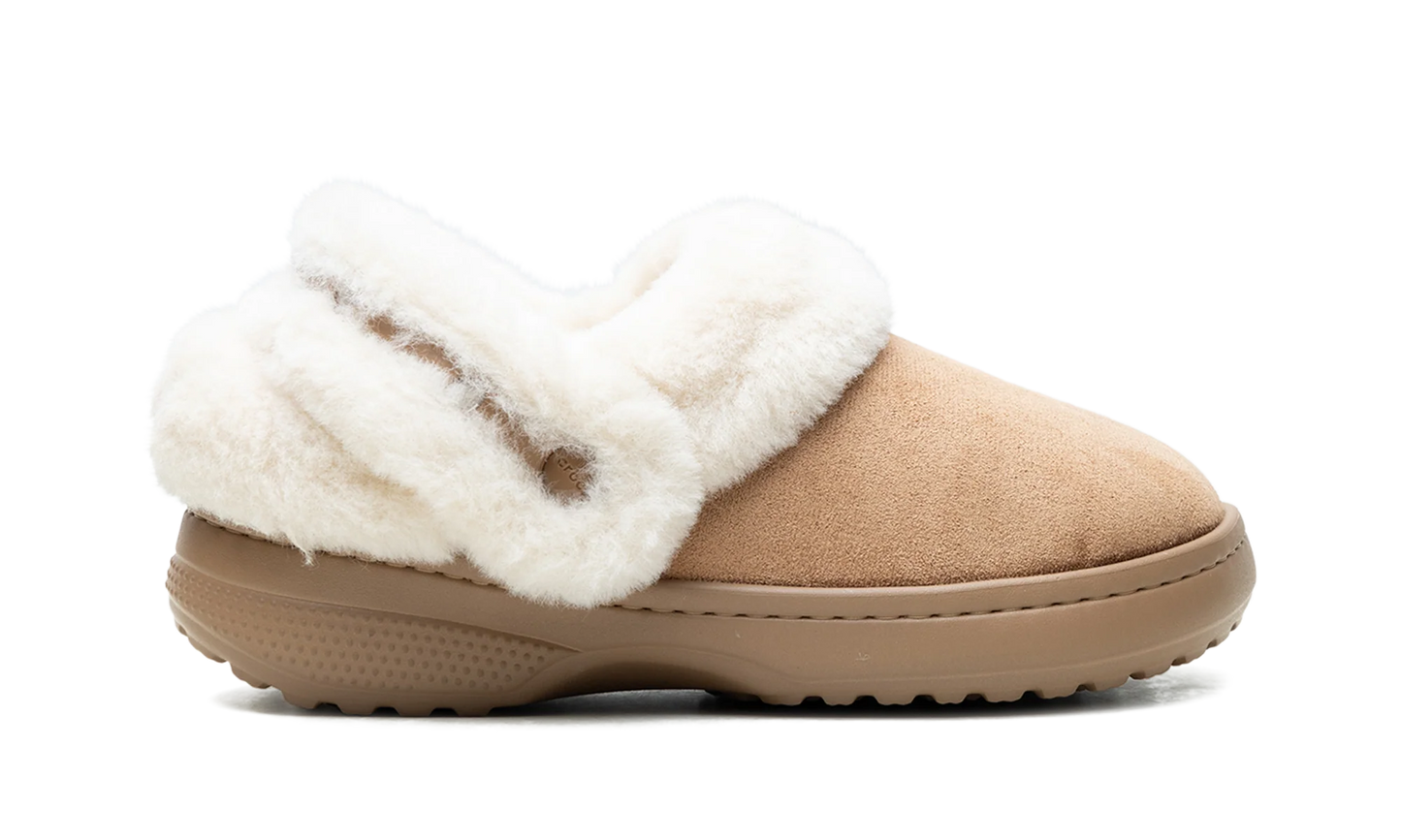 Classic Unfurgettable Vegan Suede Clog "Sepia" 212106 2EY