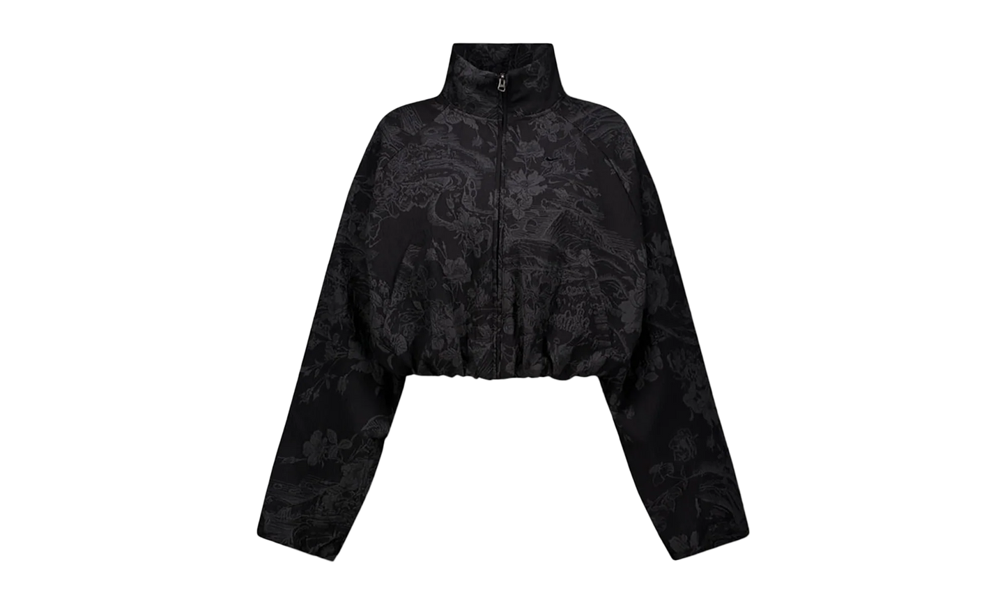 Sportswear Collection Oversized Jacquard Track Jacket WMNS "Black / Anthracite / Black" HF9579 010