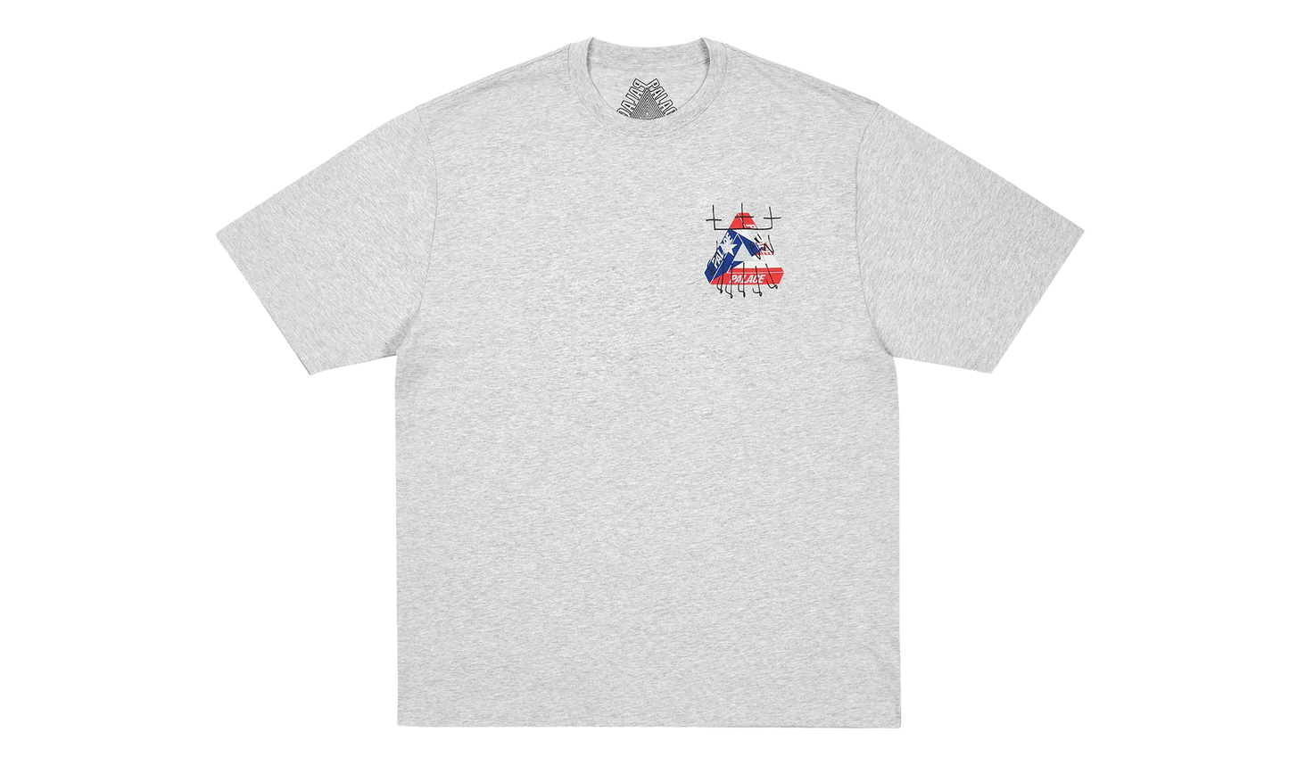 King Tri T-Shirt "Grey Marl" p0123
