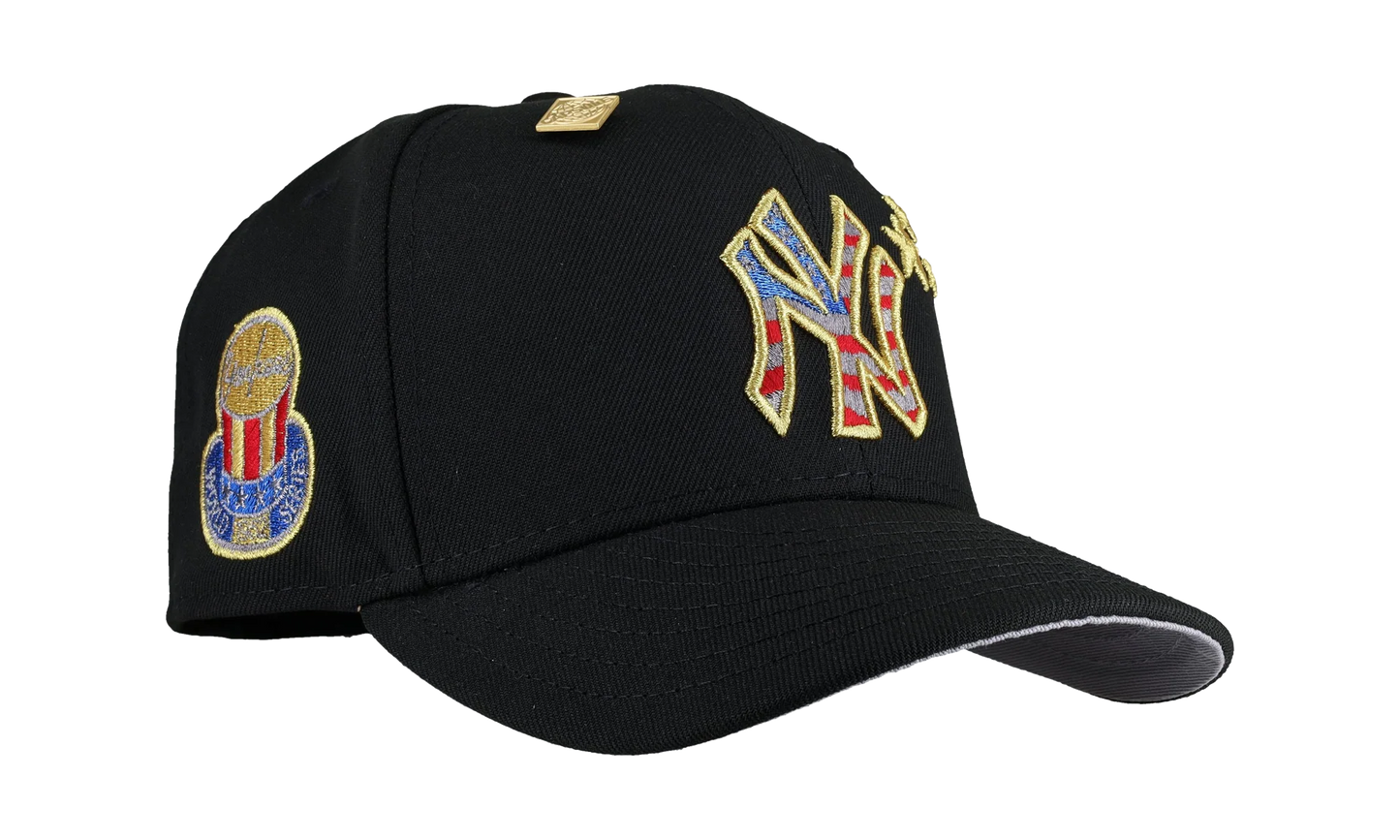 59FIFTY New York Yankees 1952 World Series USA Fitted Hat "Black" NE232