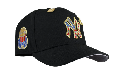 59FIFTY New York Yankees 1952 World Series USA Fitted Hat "Black" NE232