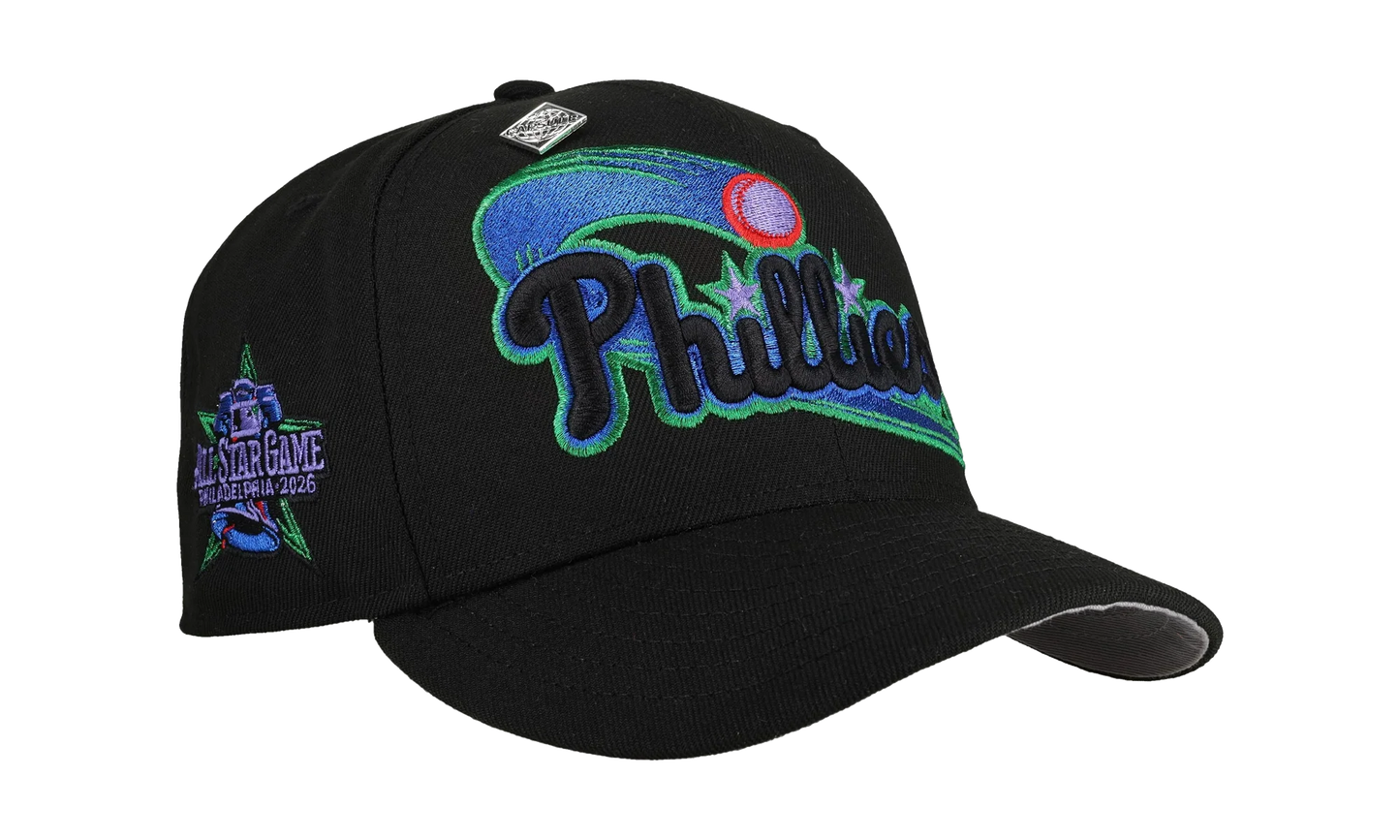 59FIFTY Philadelphia Phillies 2026 All Star Game Fitted Hat "Black Swoosh" NE451