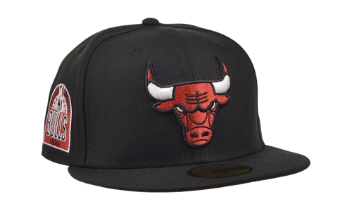 9FIFTY Chicago Bulls Eastern Conference Fitted Hat "Black" 60399352