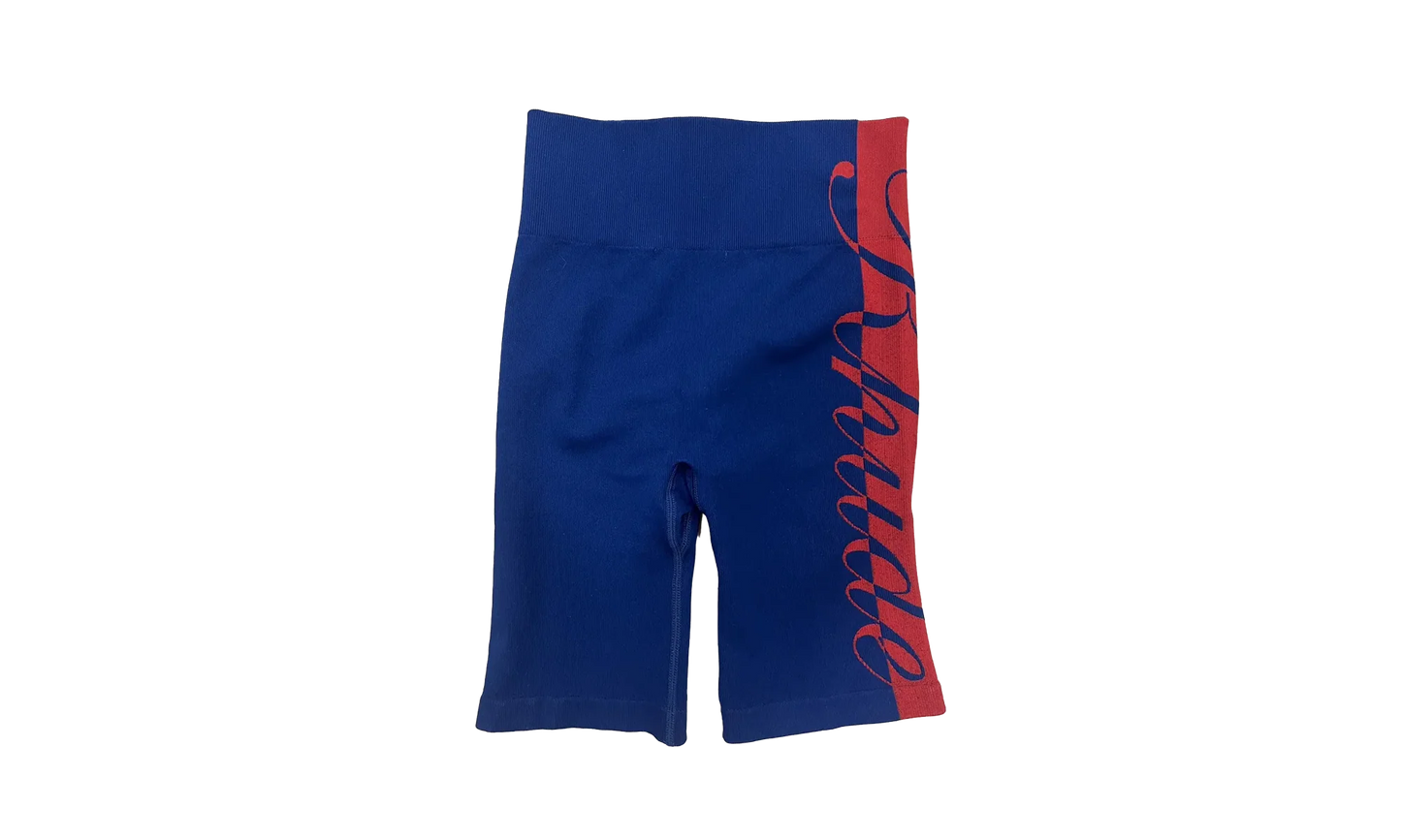 Core Techknit Biker Short "Blue/Red" H21CORE TBIK BLU