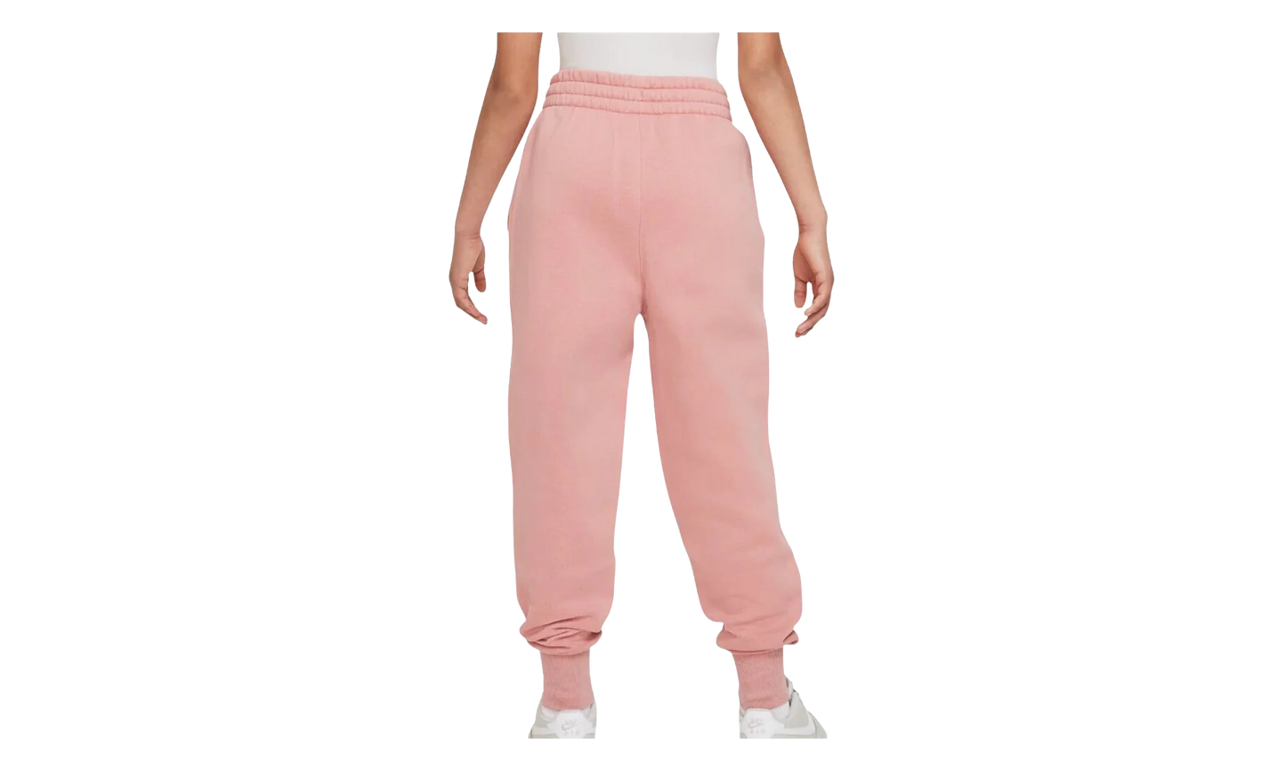Sportswear Club Fleece High-Waisted Fitted Trousers GS "Red Stardust / White" FD2921 618