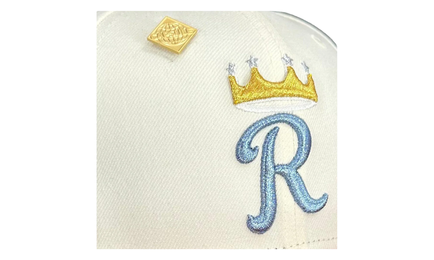 59FIFTY Kansas City Royals 50th Anniversary Fitted Hat "Cream / Red" NE475