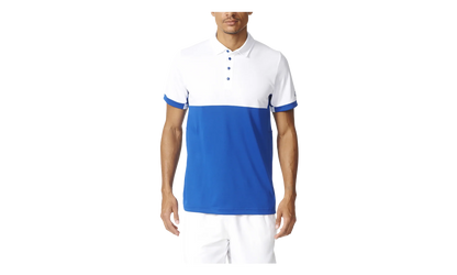 T16 CC Team Tennis Polo "Blue / White" AO3593