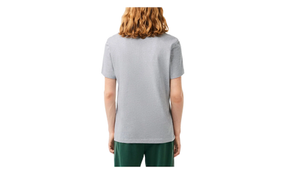 Cotton Jersey Signature Print T-Shirt "Grey Chine" TH1285 CCA