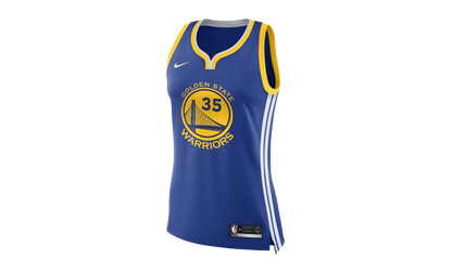 NBA GS Warriors Away Icon Swingman Jersey WMNS "Durant" 867034 496