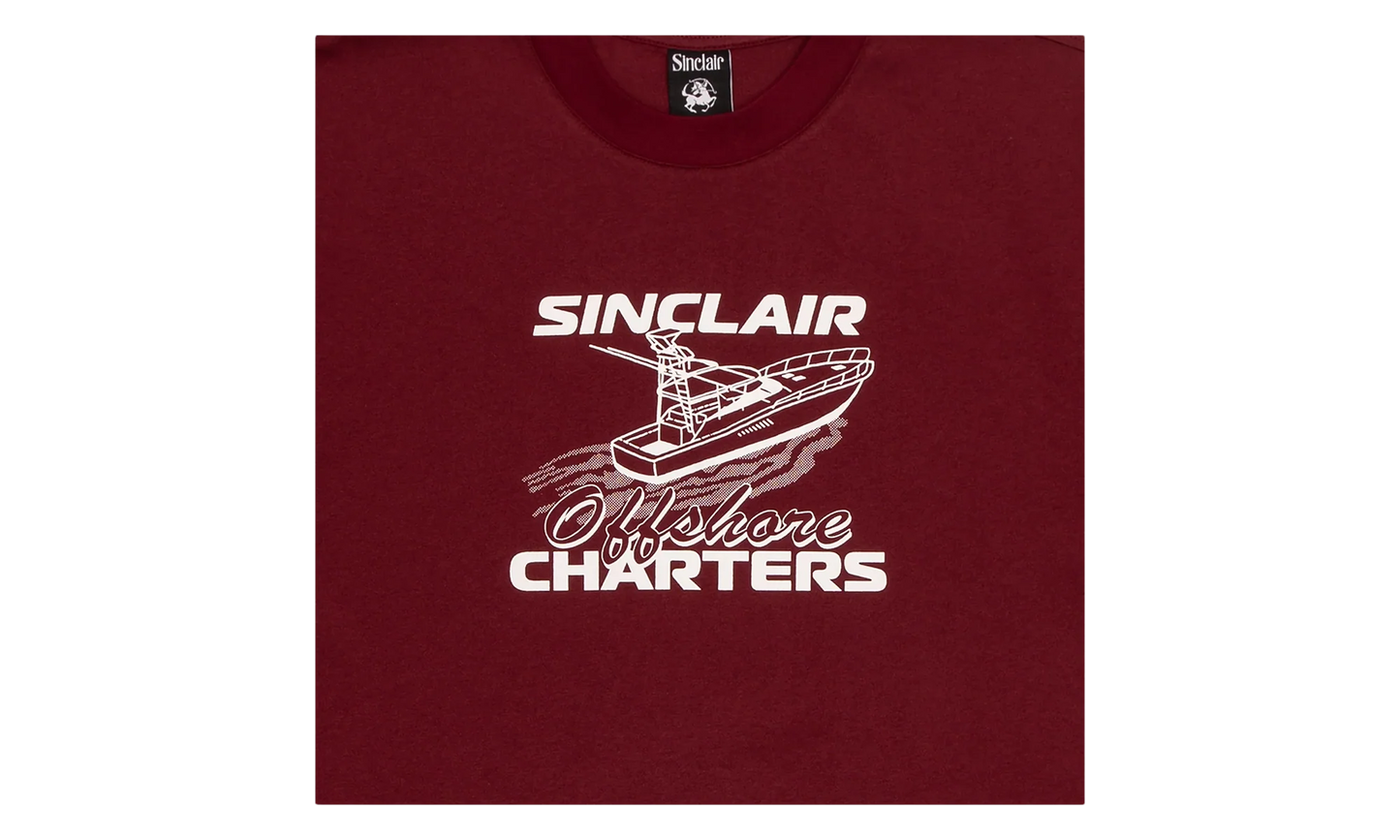 Offshore Charter Short Sleeve T-Shirt "Red" SMT171 1 RED
