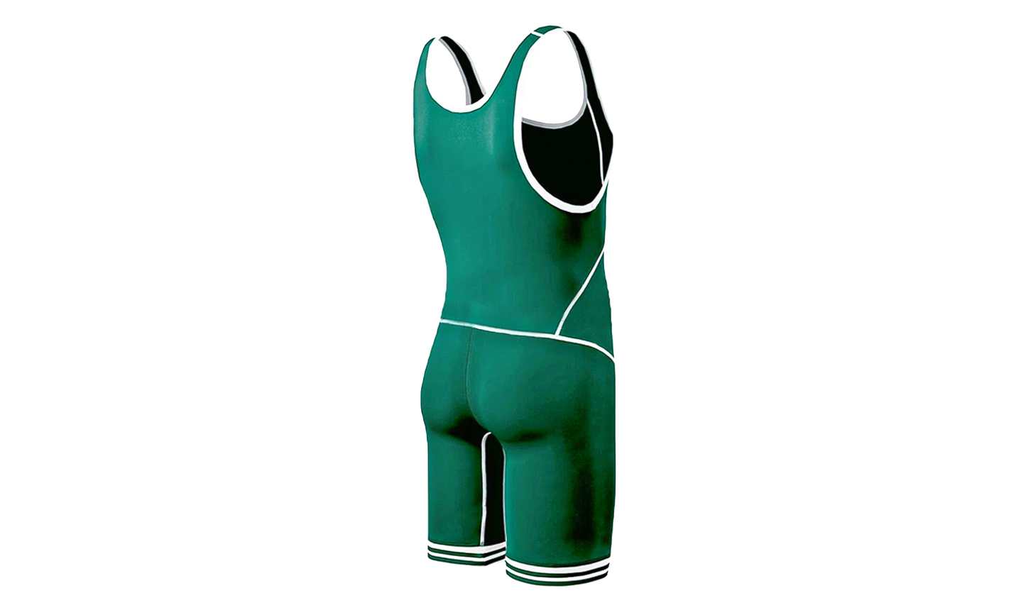Snap Down Singlet "Forest White" JT1151 8101