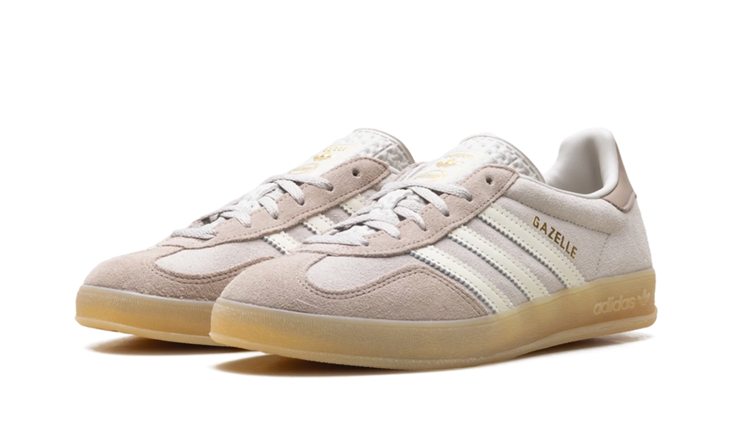 Gazelle Indoor WMNS "Light Brown / Off White / Gum" HQ2662