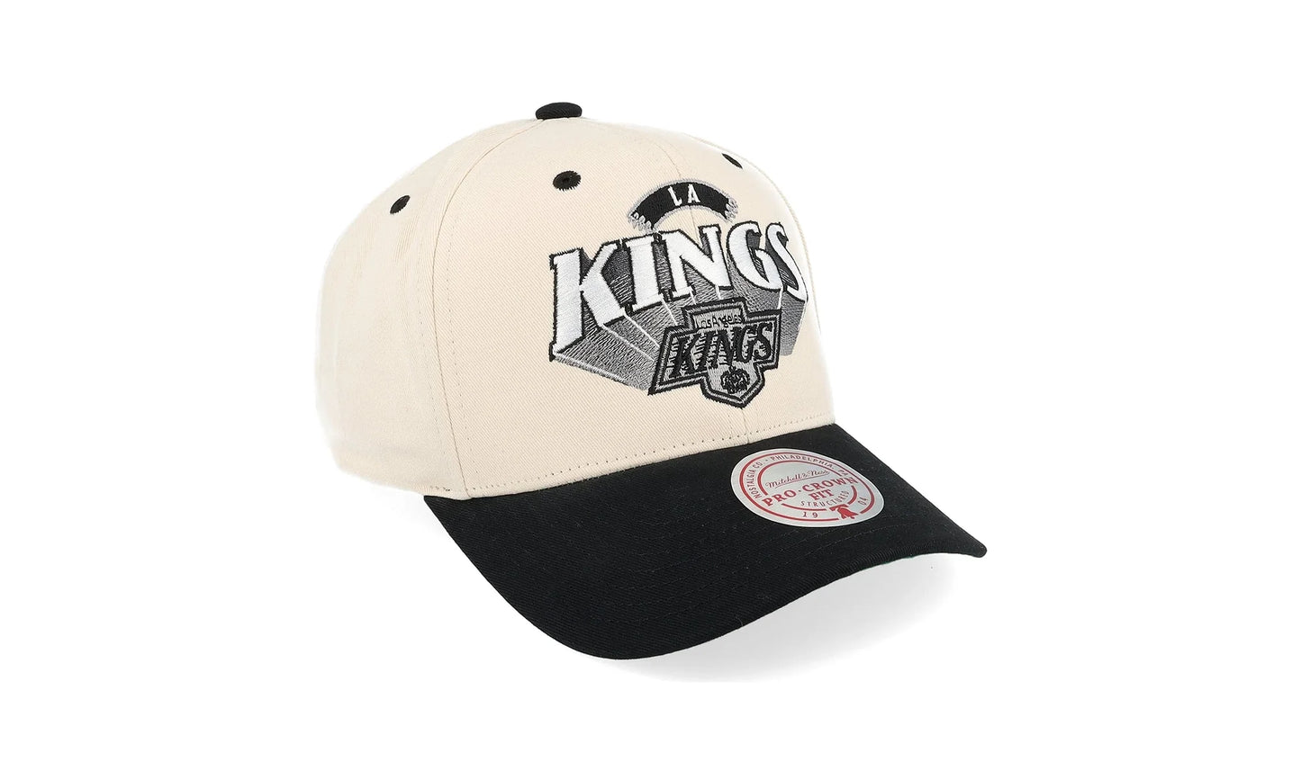 NHL Vintage Horizon Pro Snapback Cap "Los Angeles Kings - Off White" HP8519 LAKOFWH