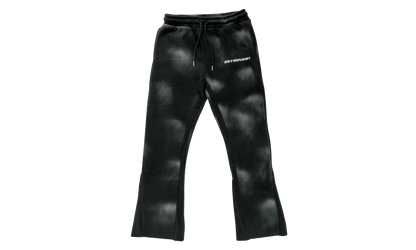 Prefall Flare Sweatpants "Black Washed" RET004