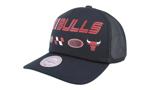 NBA Hardwood Classics Speedway Trucker Cap "Chicago Bulls - Black" HT8691 CBUBLCK